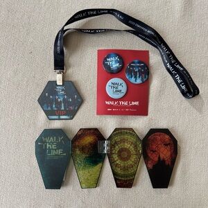 Enhypen Walk the Line Tour VIP Lanyard and Gift